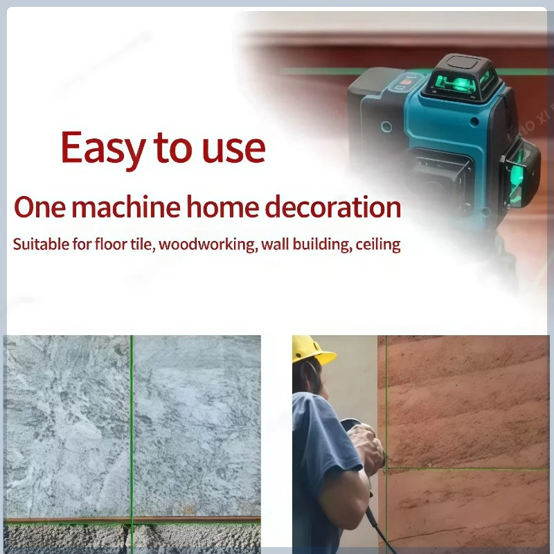Batería original Makita Safe M - Laser Level 16 Lines 4D Green reseña y precio