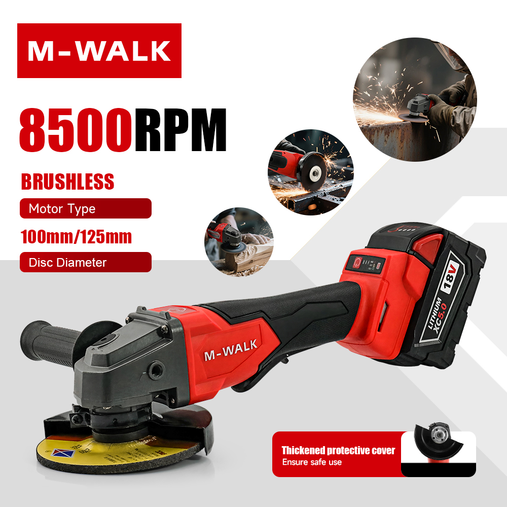 Amoladora angular sin escobill - Brushless Angle Grinder Battery Powered reseña y precio