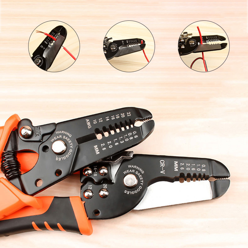 Alicates Pelacables de 175mm,  - Automatic Wire Stripper Cutter reseña y precio