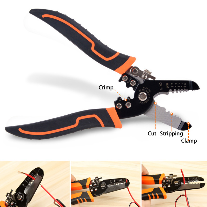 Alicates Pelacables de 175mm,  - Automatic Wire Stripper Cutter reseña y precio