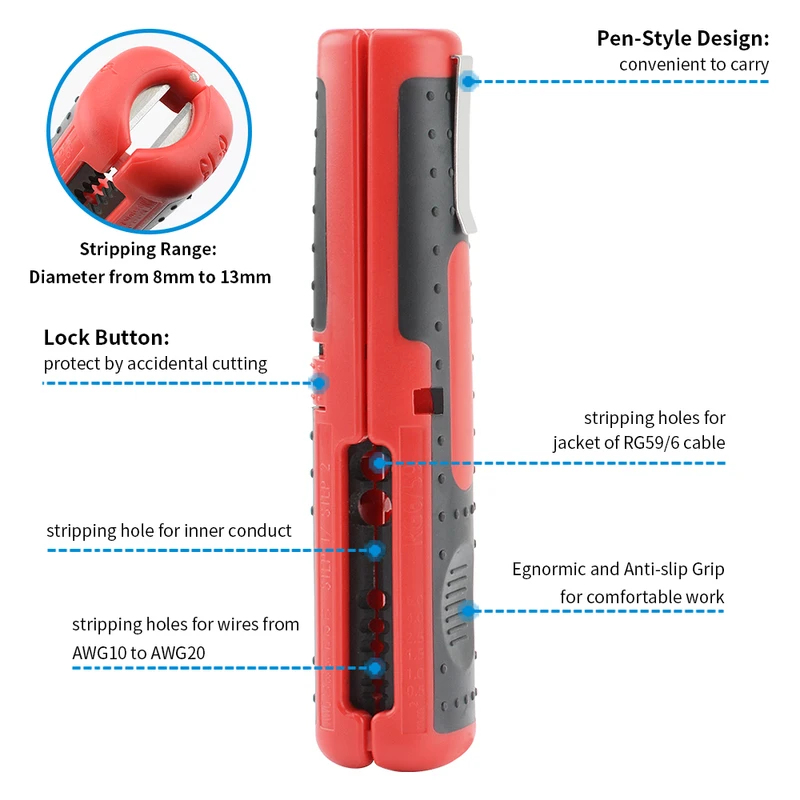 Alicates multifuncionales para - Automatic Wire Stripper Cutter reseña y precio