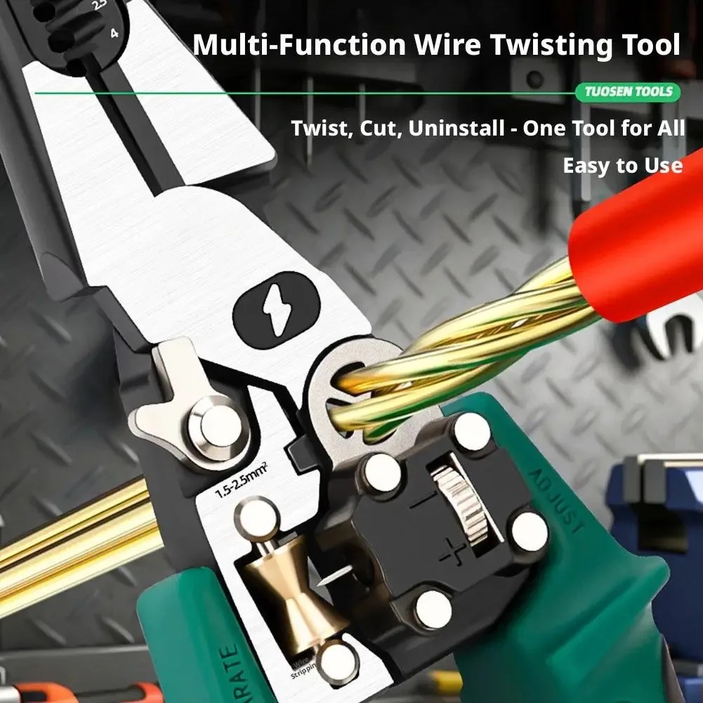 Alicates de electricista con c - Automatic Wire Stripper Cutter reseña y precio