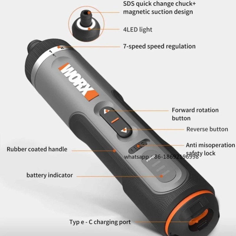 Juego de Herramientas Eléctric - Electric Screwdriver Rechargeable Usb reseña y precio