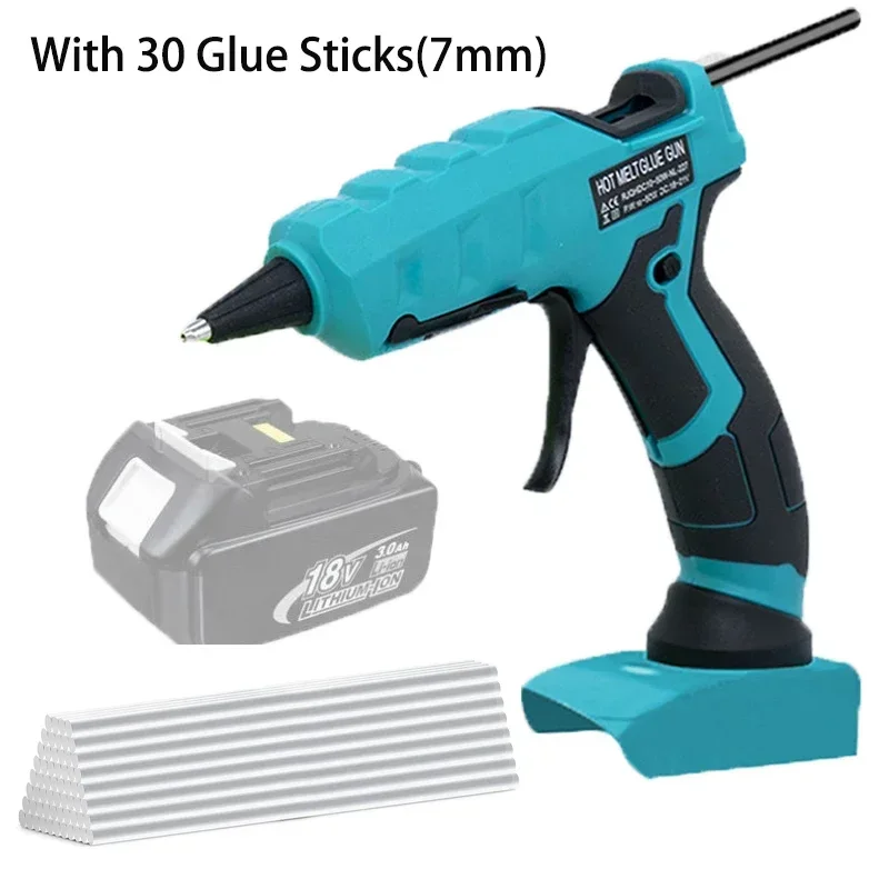 Pistola de pegamento termofusi - Hot Melt Glue Gun Cordless reseña y precio