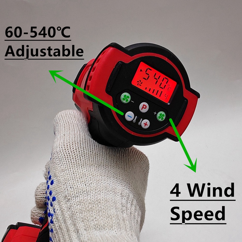 Para batería de 18V, aire cali - Power Tools reseña y precio
