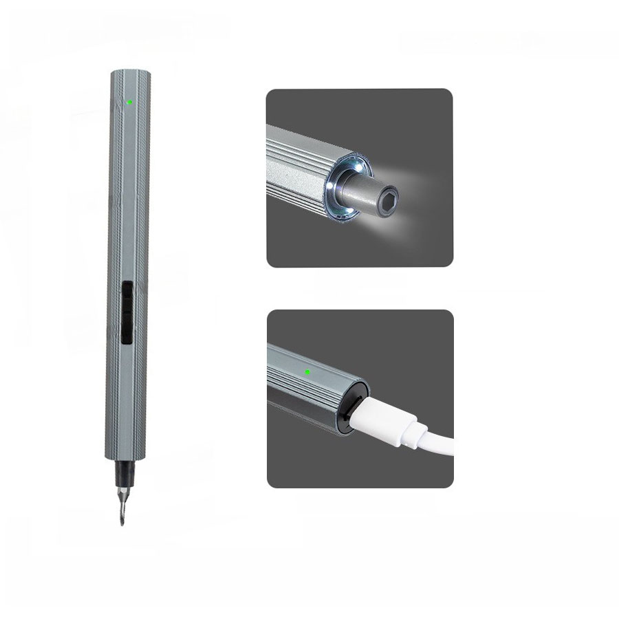 Juego de destornilladores eléc - Electric Screwdriver Rechargeable Usb reseña y precio