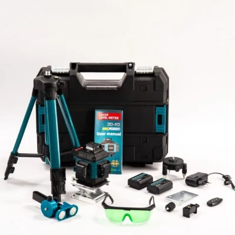 Nivel láser Digital de 16 líne - Laser Level 16 Lines 4D Green reseña y precio
