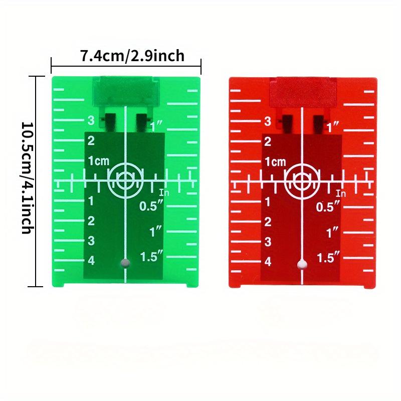 1 unidad de tarjeta de objetiv - Laser Level 16 Lines 4D Green reseña y precio