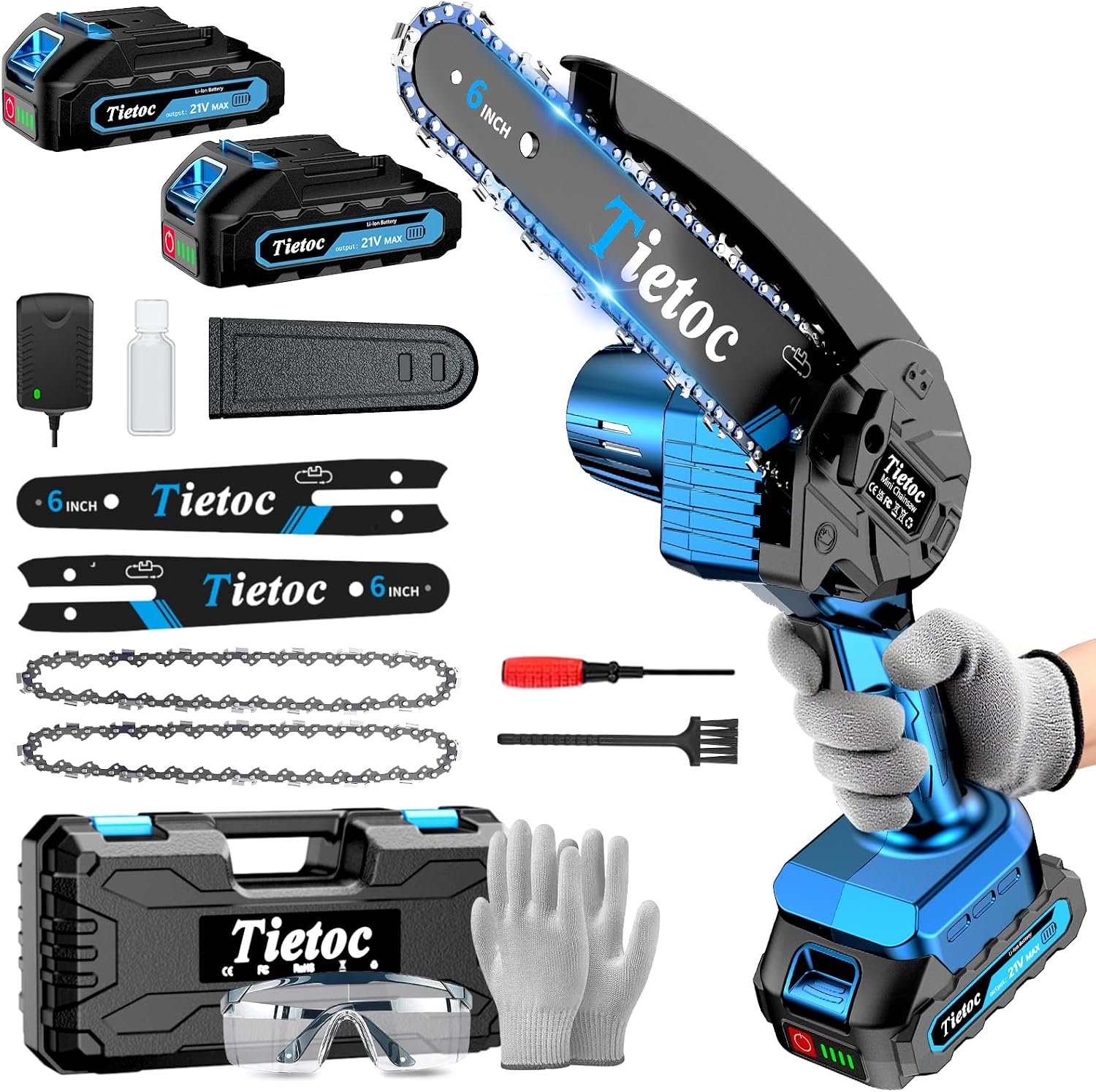 Mini Motosierra, Motosierra In - Mini Electric Chainsaw 6 Inch reseña y precio