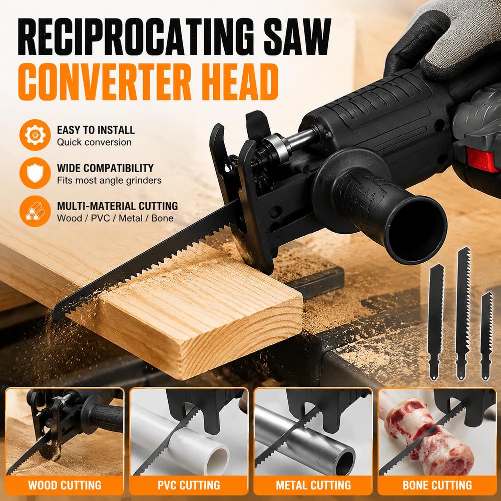 Adaptador de Taladro Eléctrico - Reciprocating Saw Attachment Drill reseña y precio